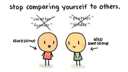 stop self comparison